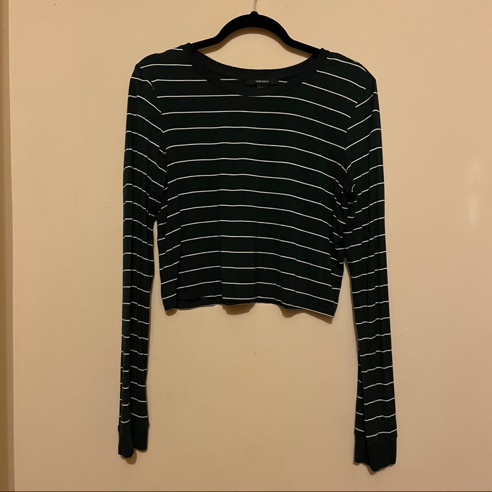 ⭐️3 FOR $15⭐️ Forever 21 Striped Long Sleeve T